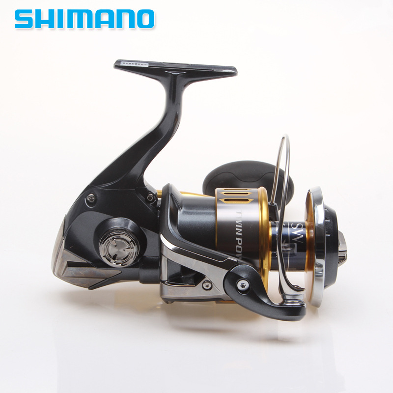 Shimano TWIN POWER SW Series 4000 5000 6000 8000 100000 140000 алюминиевая металлическая катушка, водонепроницаемые катушки для спиннинга в соленой воде