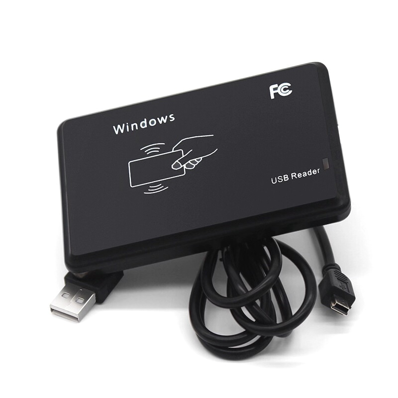 USB RFID Desktop 125khz ID T5577/EM4305 rfid reader and writer for sale