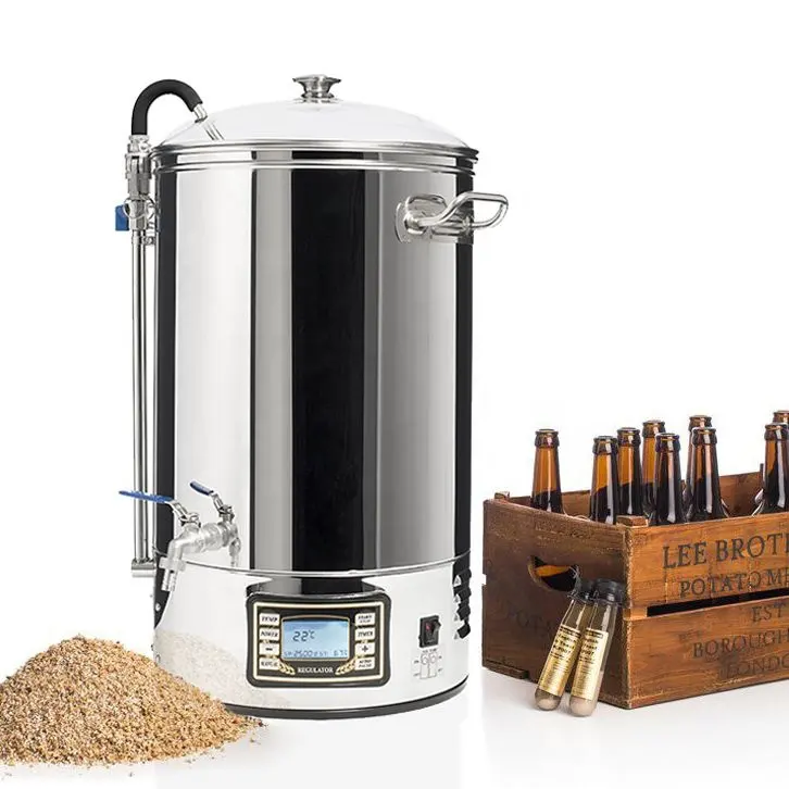 Barriles De Cerveza home brew/Fermenting system/BM-S400M-1Guten Beer Brewing Equipment/ All In One Microbrewery