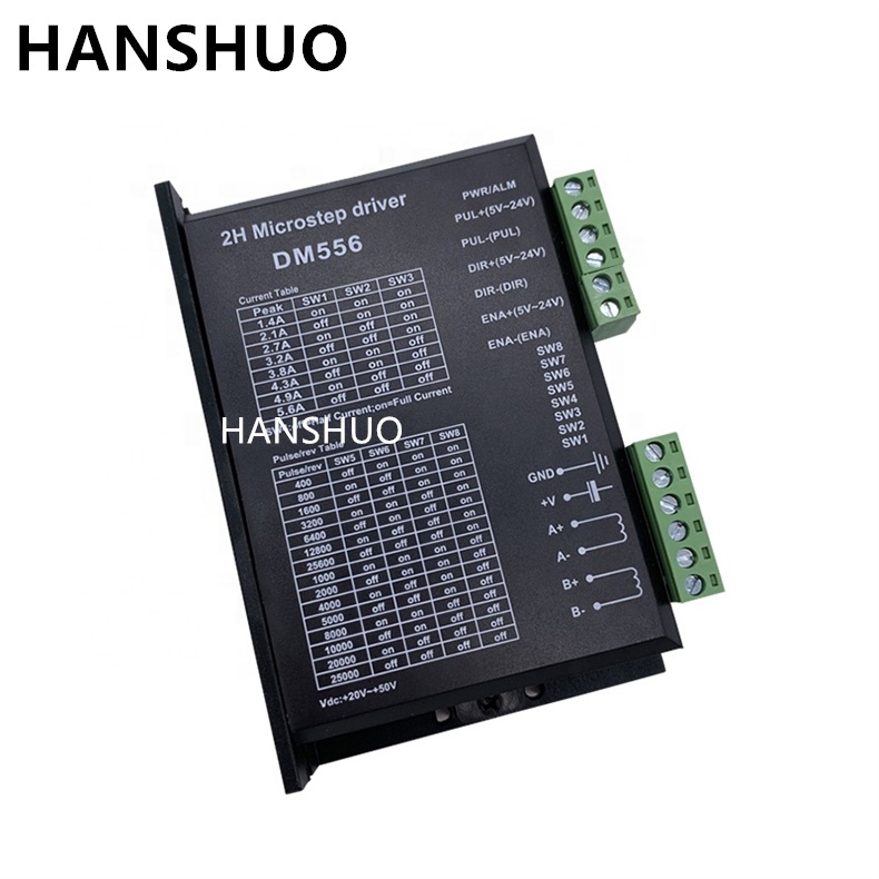 Низкая оптовая цена 256 деление DM556 заменяет DM542/TB6600 DSP цифровой 42/57/86 Драйвер шагового двигателя