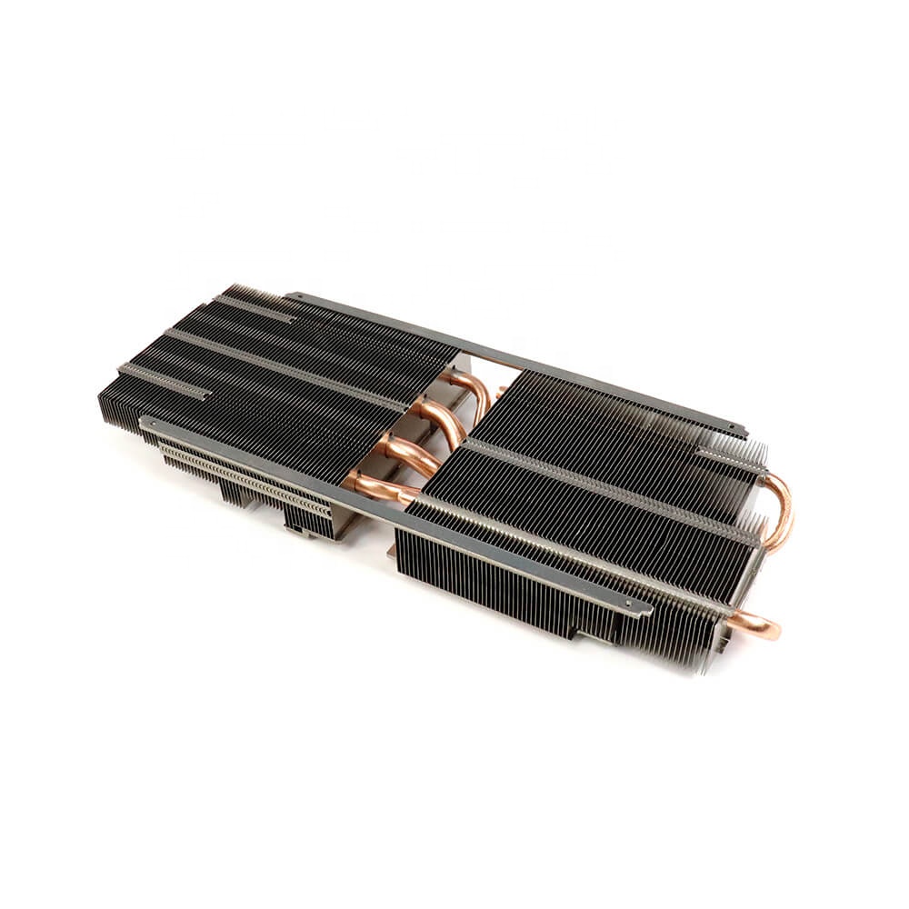Горячая Распродажа RX580 GPU радиатор молния ребра радиатора