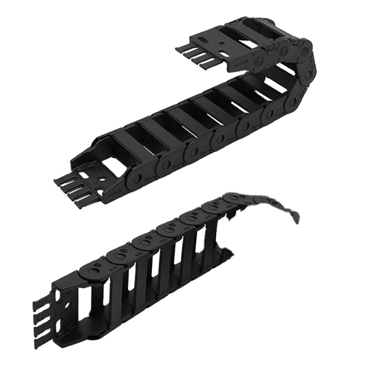 YHD H15X30 R28 R38 R48 protective bridge cable carrier Engineering Plastic drag chain for automatic cnc machine