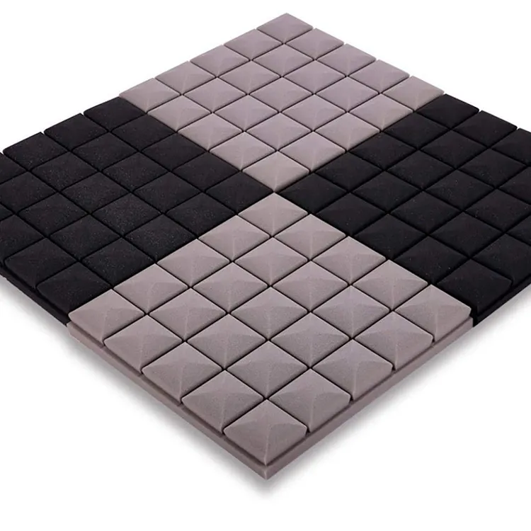 New Product Art Colorful Music Sound Absorbing Acoustic Panels Studio Foam Mat