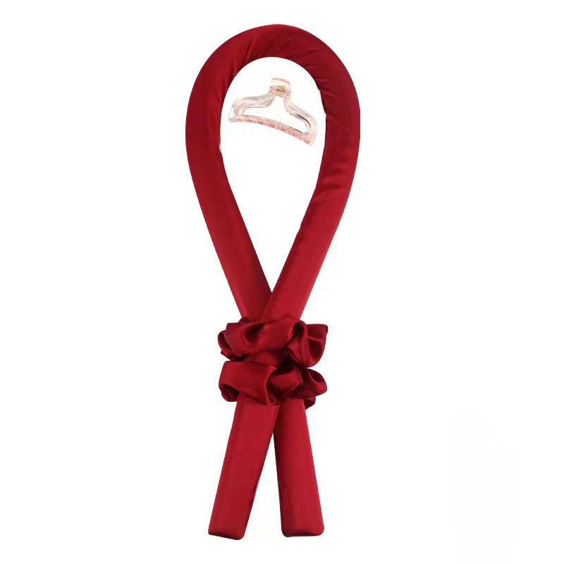 Heatless Hair Curlers For Long Hair No Heat Silk Curls Headband Ribbon