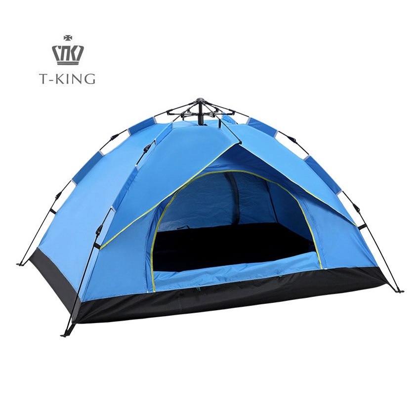 Tking P-series Upgrade Upf 50+ Zelt Barraca 3-4 Man Tent Waterproof Family Foldable Tents Camping Outdoor