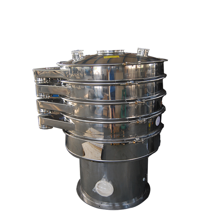 Two Deck Vibrator Cement Aluminium Vibrating Powder Screen Machine