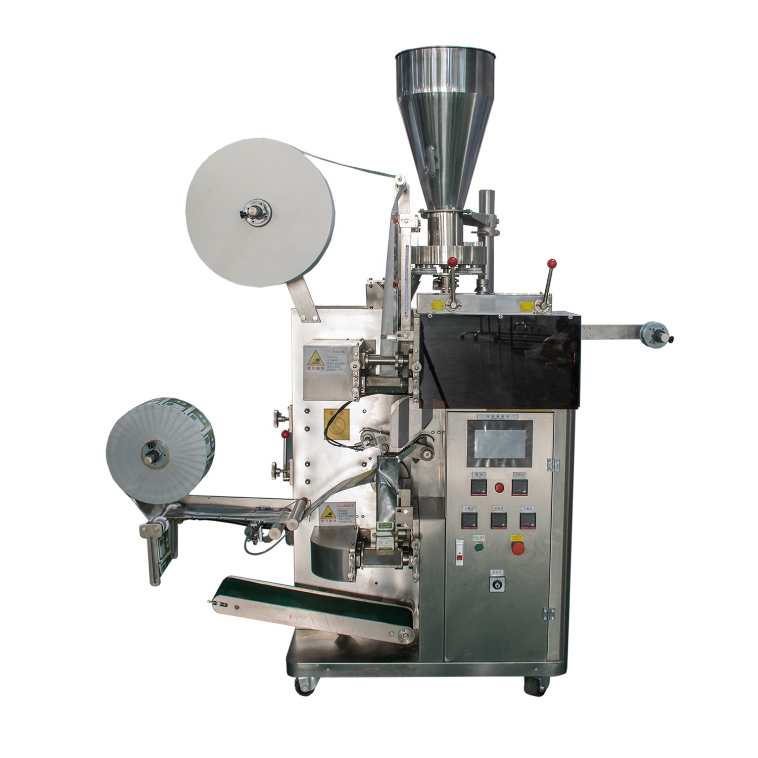 Tea Pillow Bag Sealing Automatic Inner Outer Tea Bag Packing Machine