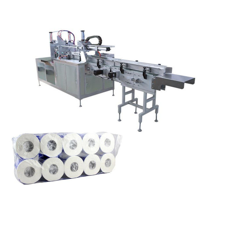 6~12 Rolls Per Bag Automatic Tissue Toilet Paper Roll Packing Packaging Machine