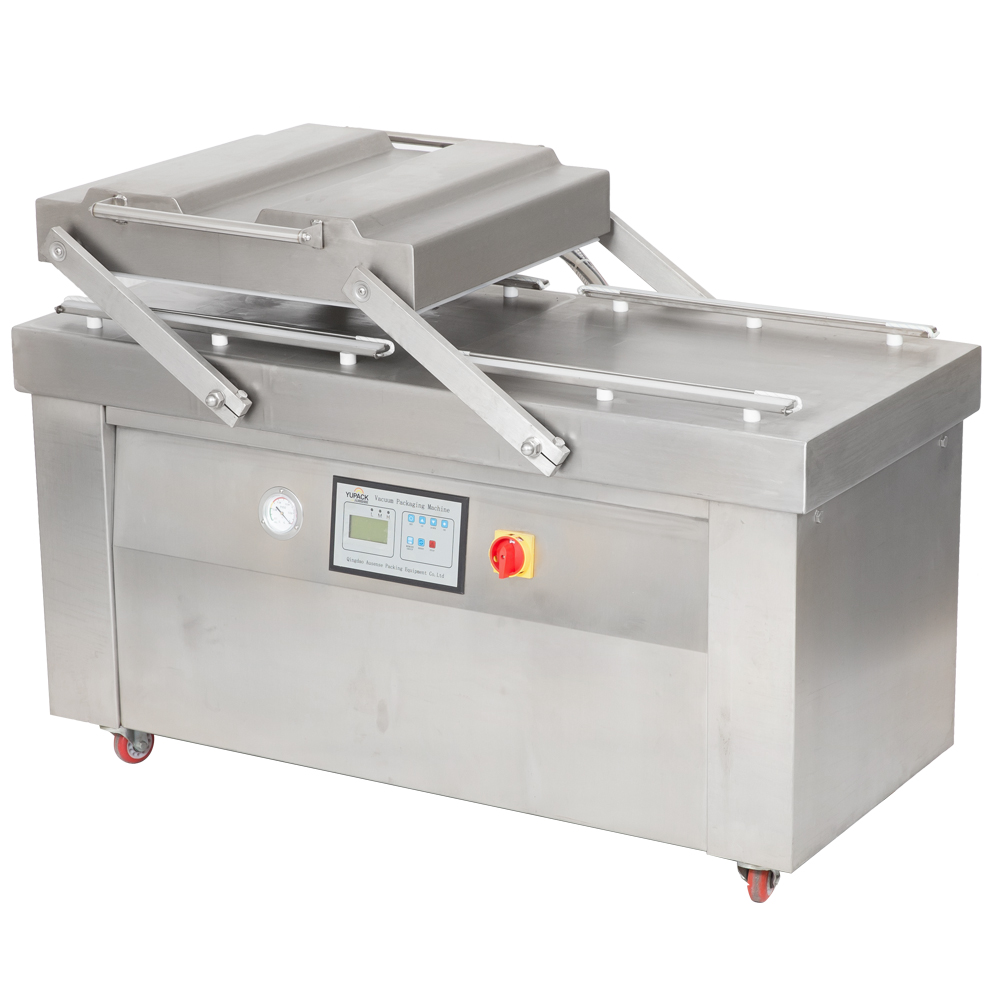 DZ600/2S Double Bell Vacuum Packaging Machine with LCD Display Screen