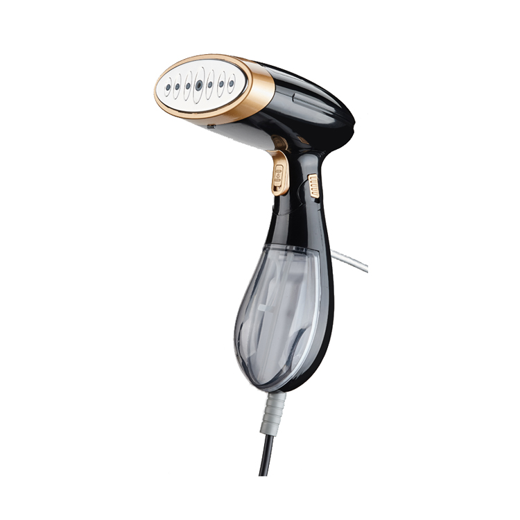7 functional steaming holes horizontal verticalof garment steamer with pump inside water tank