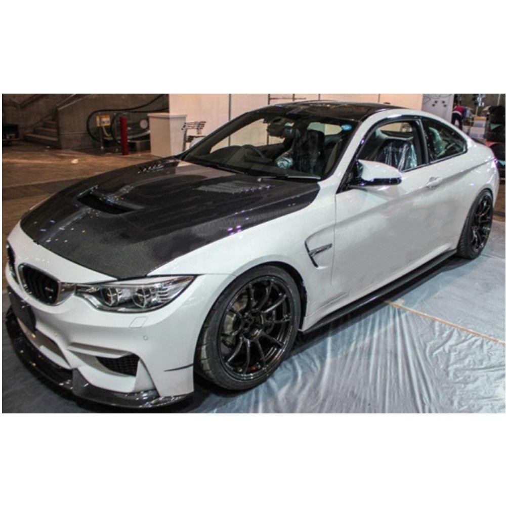 Стильная передняя крышка капота из углеродного волокна для BMW F80 M3 F82 M4 Тюнинг Автомобиля