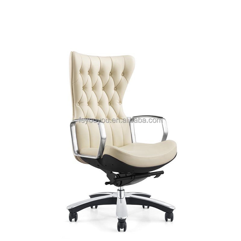 Bonded Middle Back Leather Executive Desk Black Office Chairs