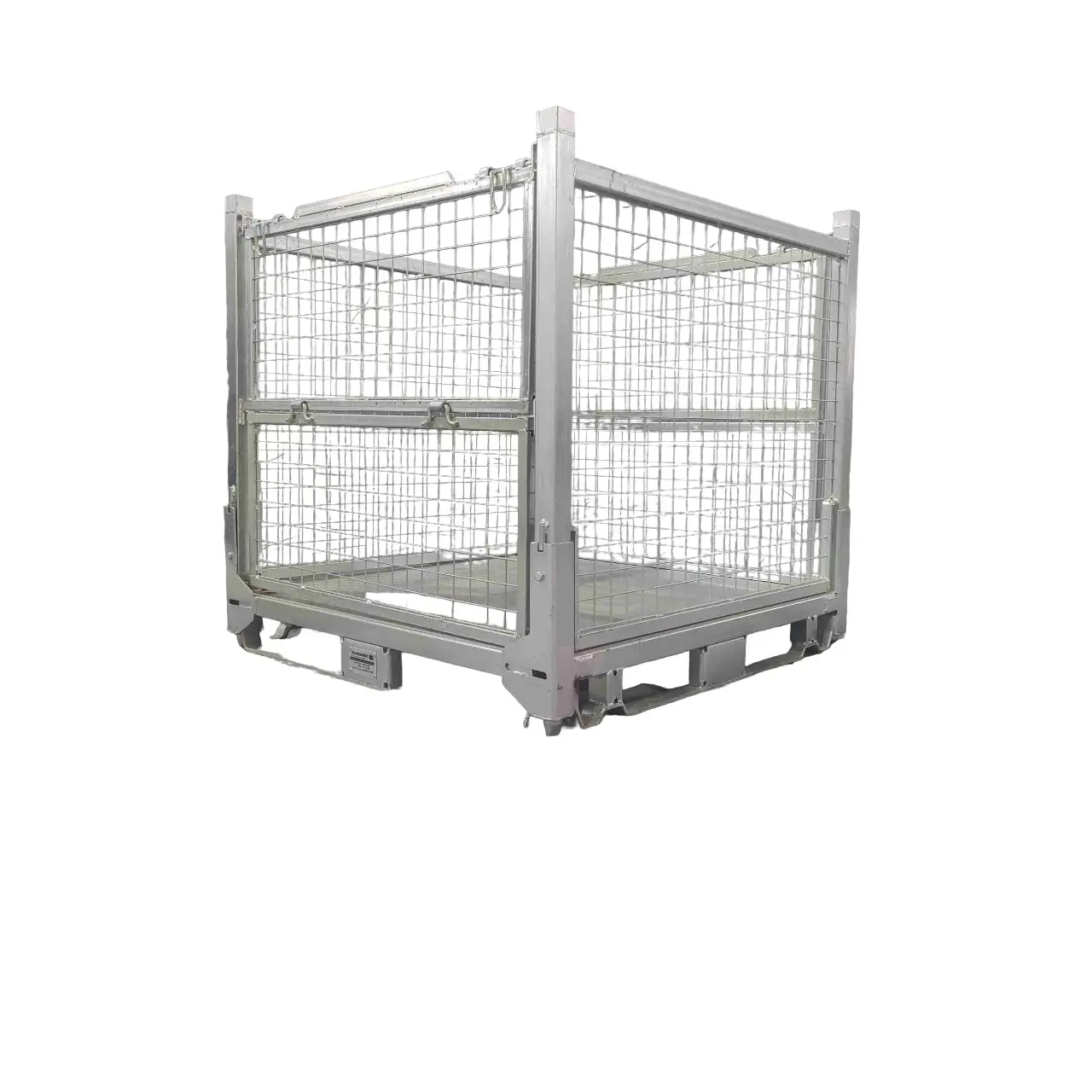 BHK55 stackable structure wire mesh container trolley cage