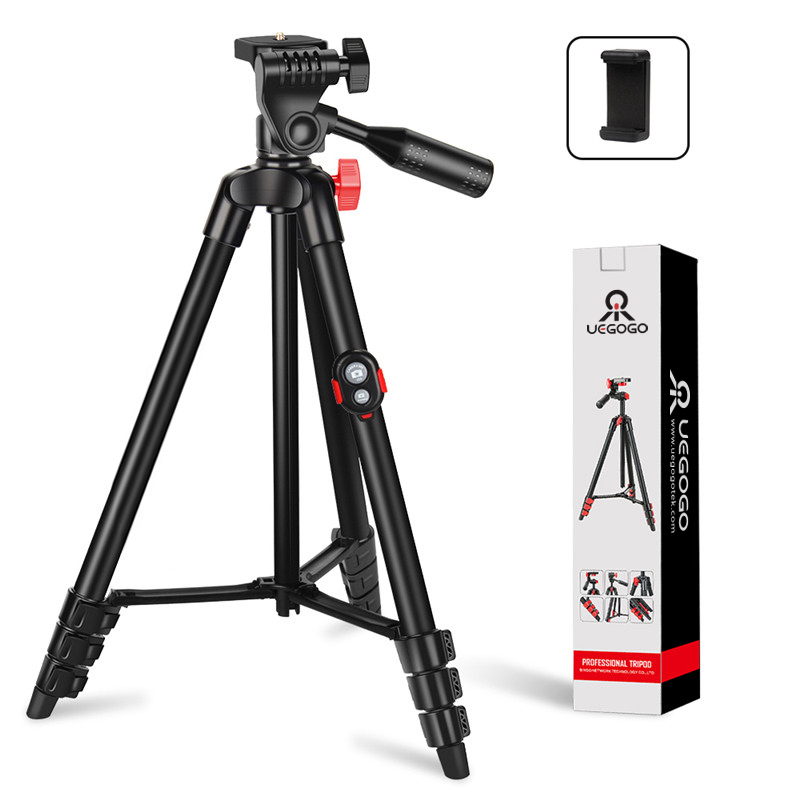 UEGOGO T7 Профессиональный штатив для студийной фотосъемки/светодиодная осветительная стойка/Штатив для телефона для прямого эфира