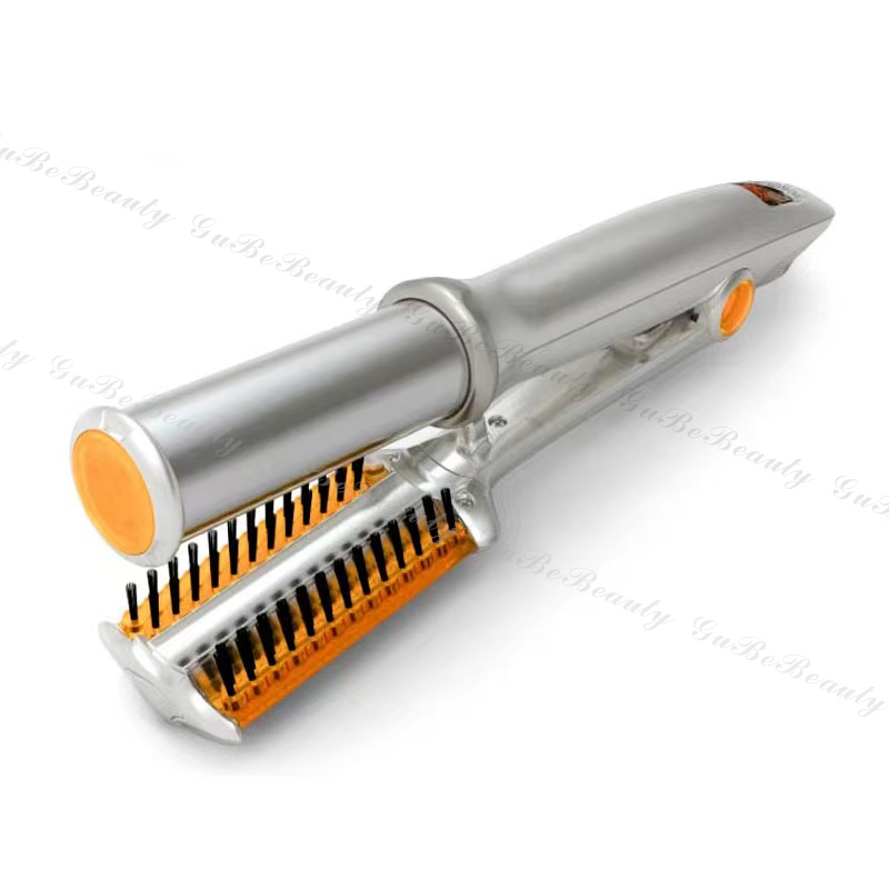 Gubebeauty customized new design 2 in 1 Hair Curler brush hair men's styling brush for homeuse with CE&FCC