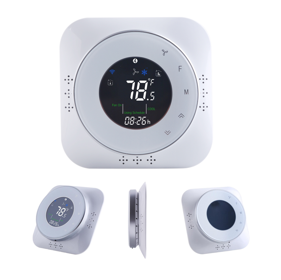 Household 24V digital constant temperature touch screen wireless WiFi room household heat pump thermostat