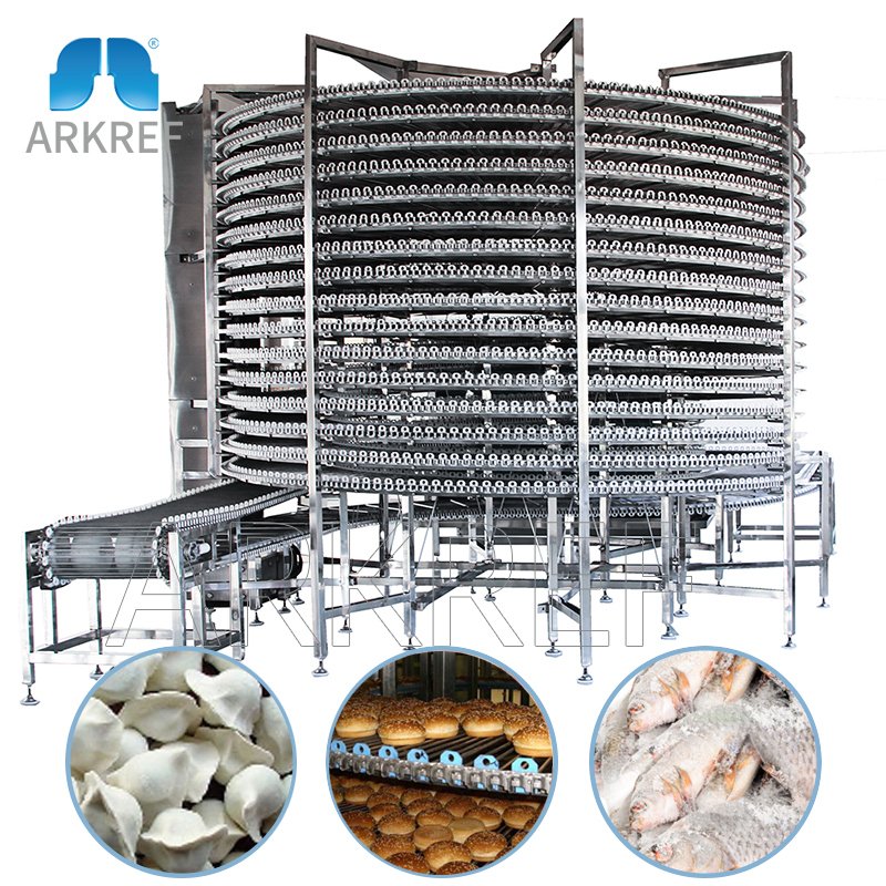Хит продаж, Высококачественная морозильная камера для морепродуктов, мяса, пельменей, Iqf