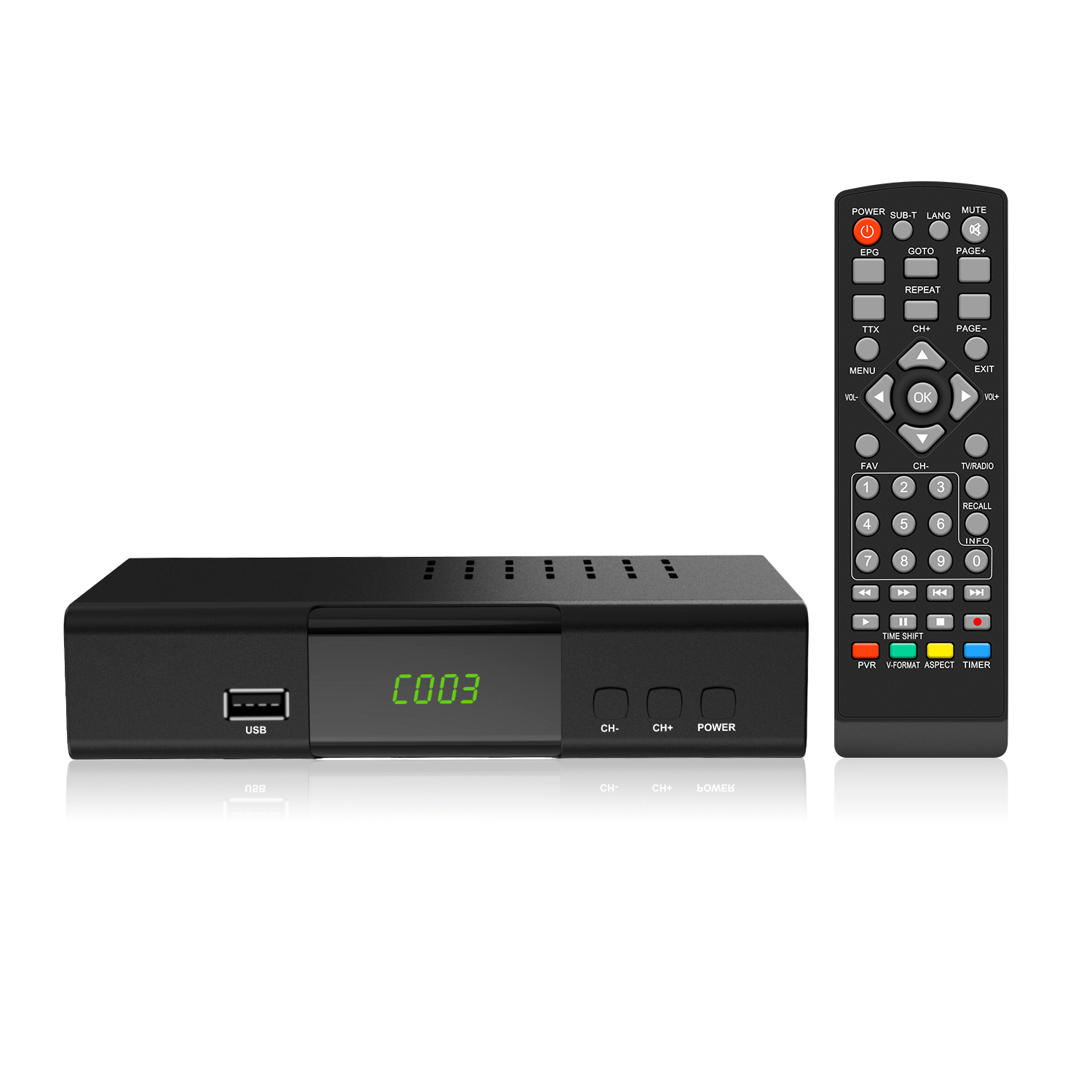 dvb-t2 c terrestrial digital TV dvb t2 receiver hevc h.265 dvb-t2 FTA set top box dvb-t2 set top box tv digital