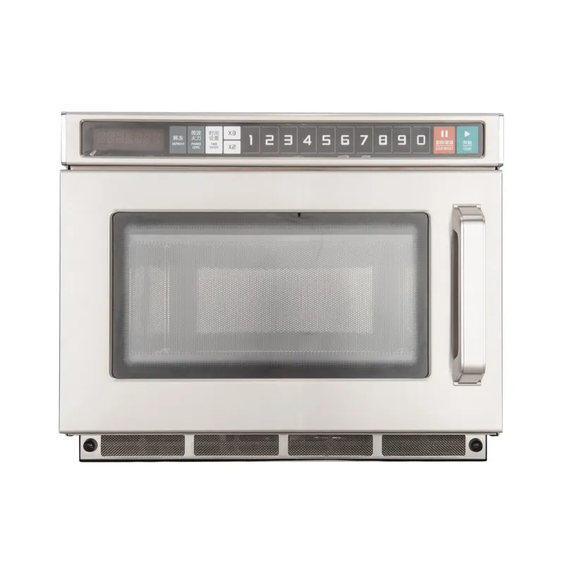 Commercial 17L Portable Industrial  Microwave Oven Stainless Steel Heavy-Duty Microwave