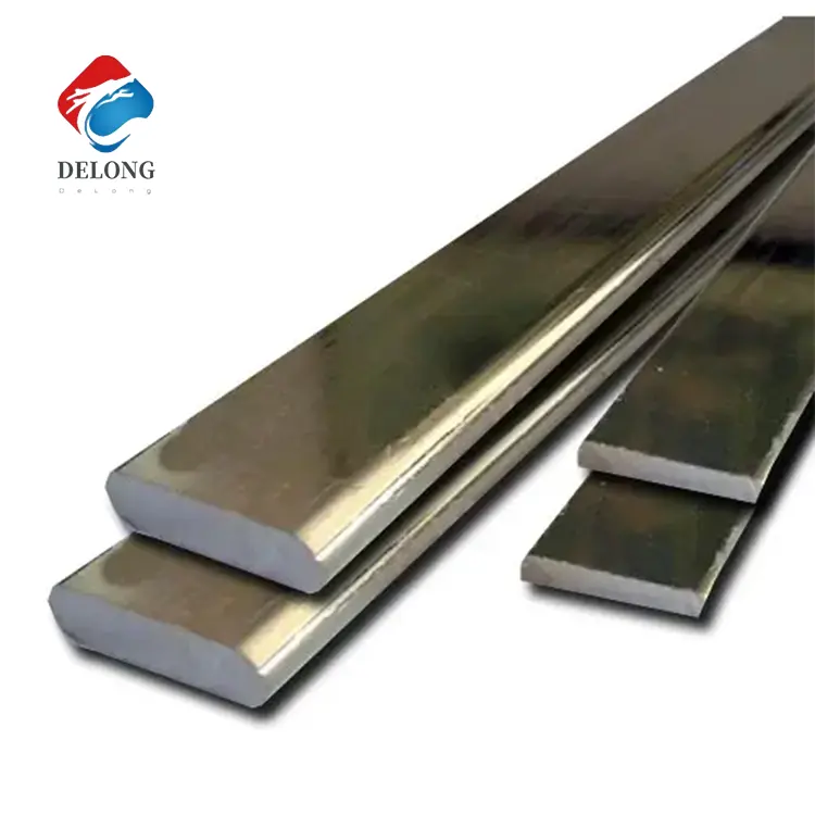 Galvanized a36 carbon steel flat bars products 5160 spring steel Thickness 3.0-60.0mm 201 202 304 316 stainless steel flat bar