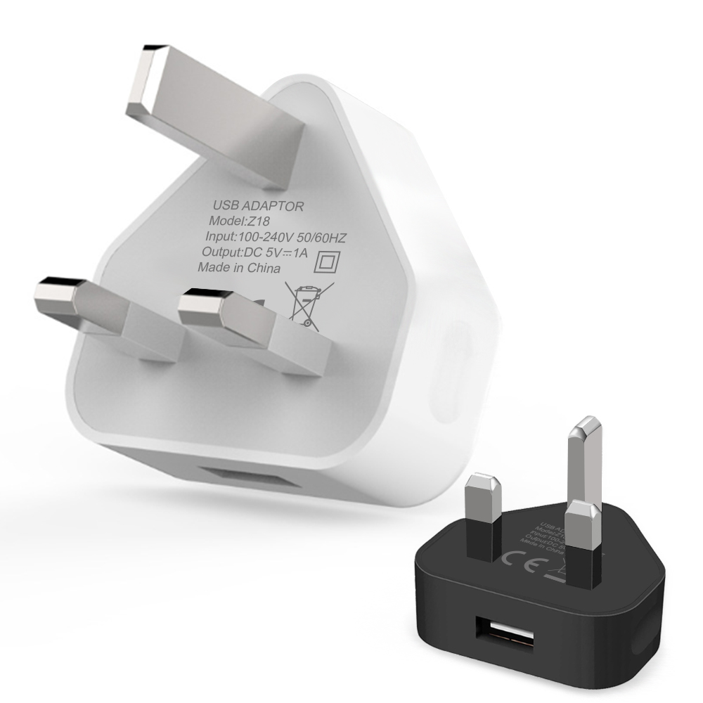 Быстрая зарядка адаптер USB порт 3 контактный разъем зарядного устройства стандарта Великобритании для i phone