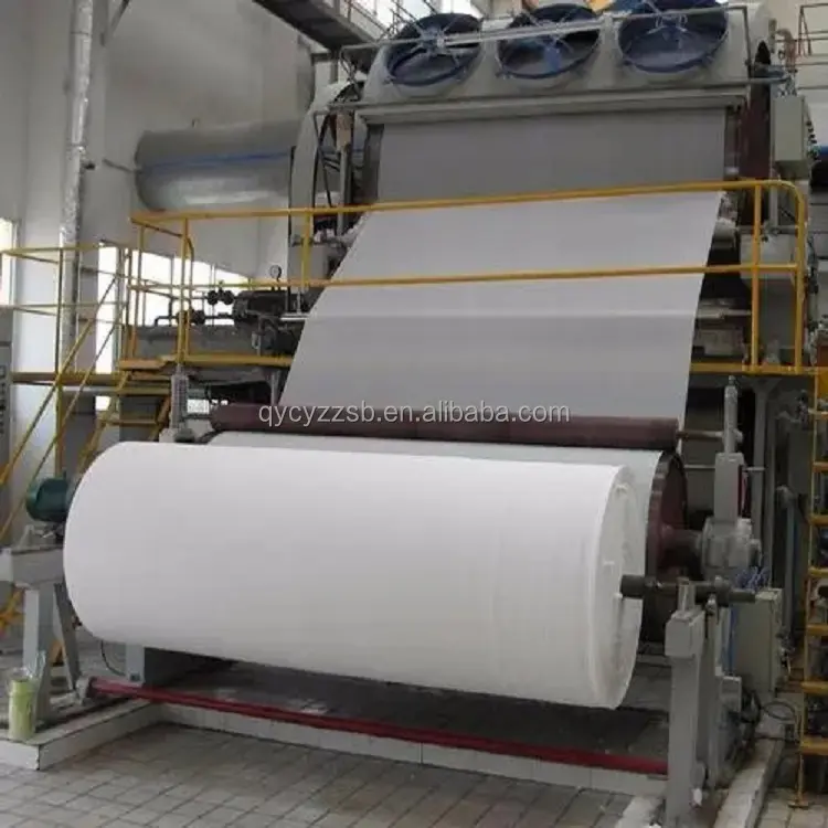 Paper Pulp Tissue Paper Making Jumbo Roll Machine Price Blue Training Building Time Food Technical Parts Sales Video Color Plant