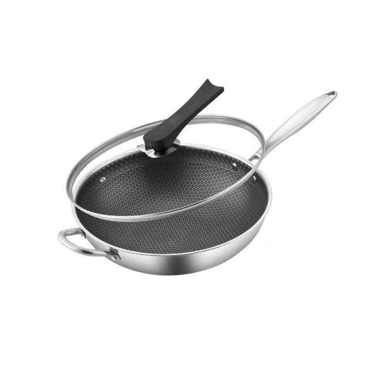 Good Quality Large Carbon Steel Wok Stainless Steel Non Stick Wok With Wholesaler