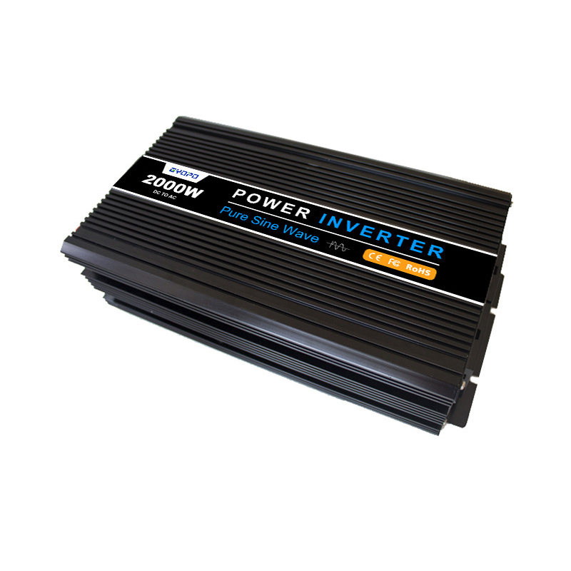 GYOPO Inverter 2000W Pure Sine Wave 12v 24v DC to AC 110v 220v Electric Inverters for House for Car