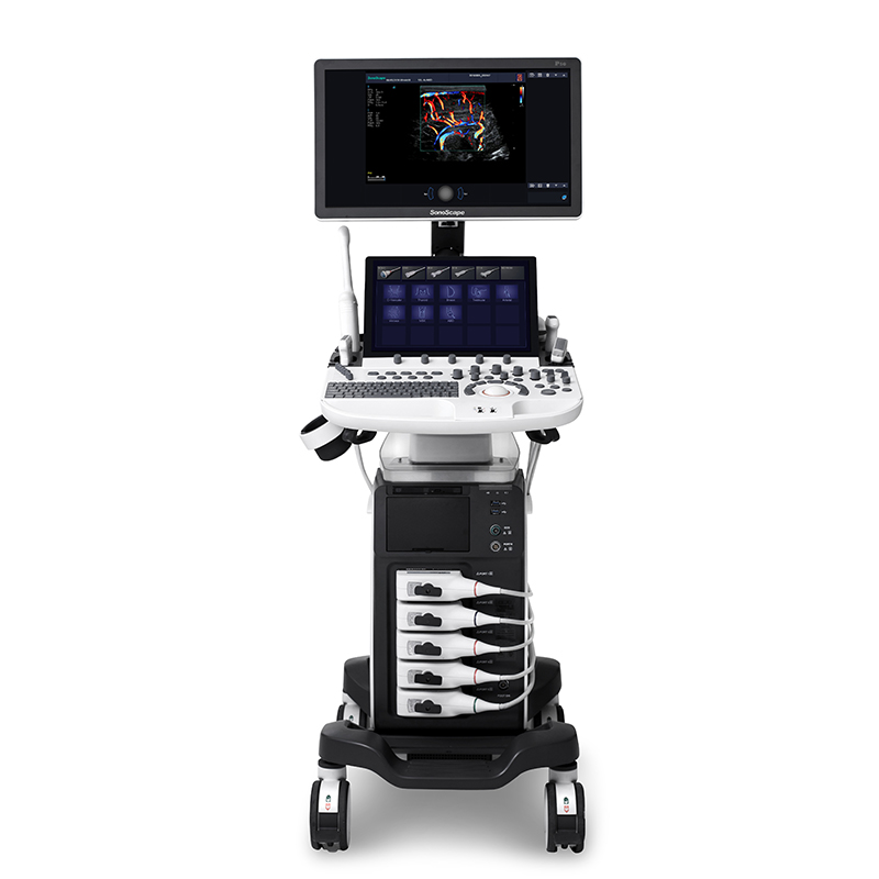 Sonoscape P40 Ultrasound Instruments 4d Full Digital Trolley Color Doppler Ultrasound Machine for Medical