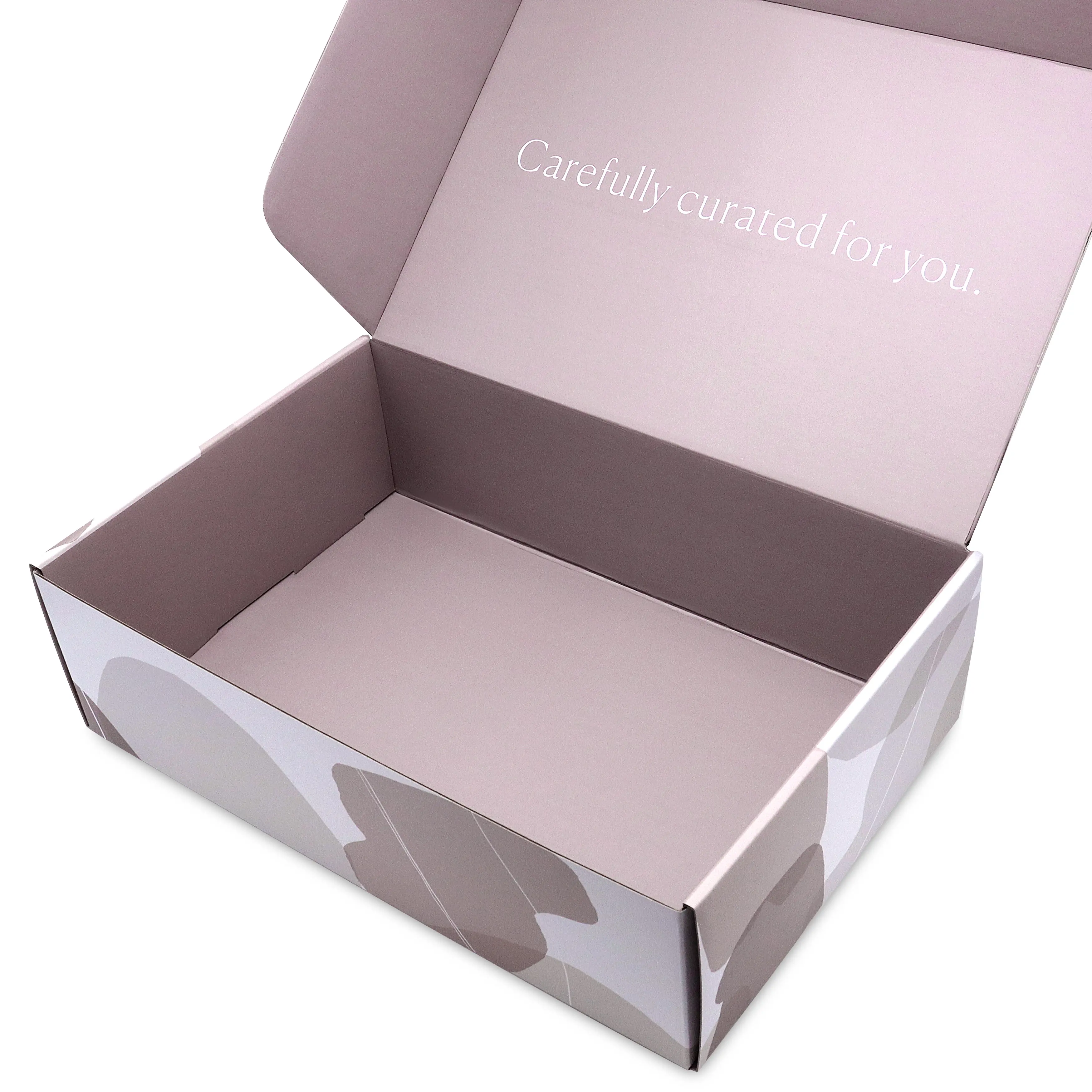 Customized Shipping Boxes Wholesale Free Shipping Custom Logo Small Corrugated Cardboard Pink Shipping Box