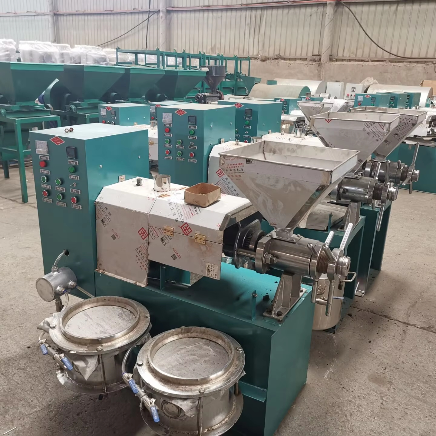 Stainless Steel Large Commercial Oil Extraction Machine Screw Palm Oil Press Machine