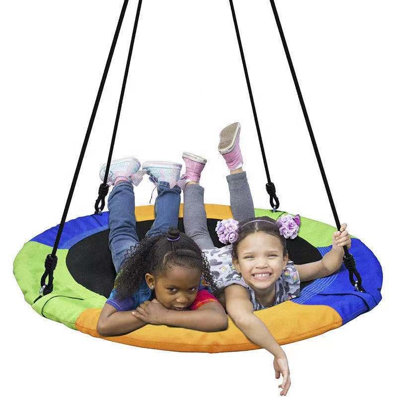 Amazon Explosion Style Children's Swing Color 900D Oxford Cloth Round Outdoor Leisure Swing