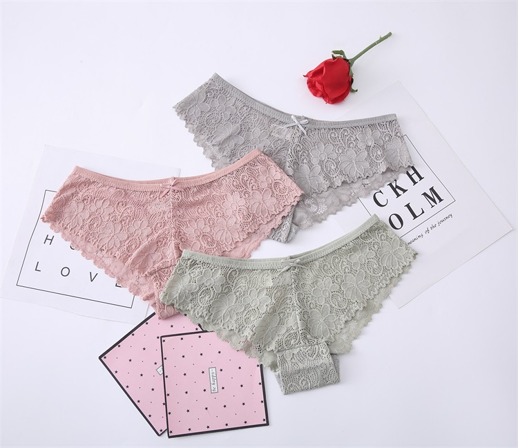 Plus Size S/XL Fashion High Quality Women's Panties Breathable Lace Panties For Sexy Ladies Women Underwear Panties Sexy