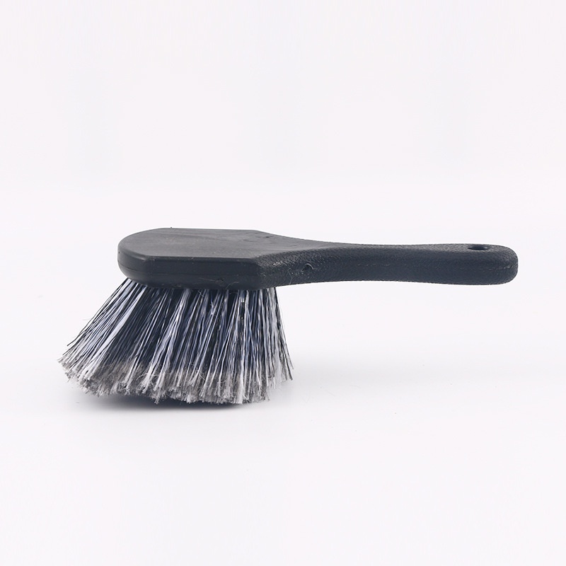 Car Wheel Brush with Plastic Handle