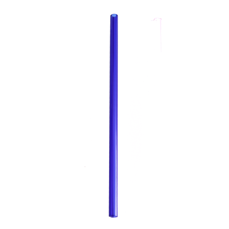 Amazon hot sale glass tube high borosilicate reusable straw glass straws with package
