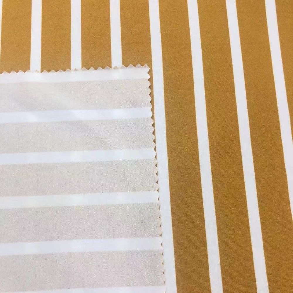 Customized polyester spandex 170gsm DTY 2 side jersey Brush digital print dye stretch fabric for clothing