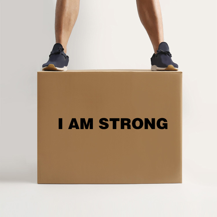 Big Slotted Boxes Mailer box custom logo cardboard bottle packaging box