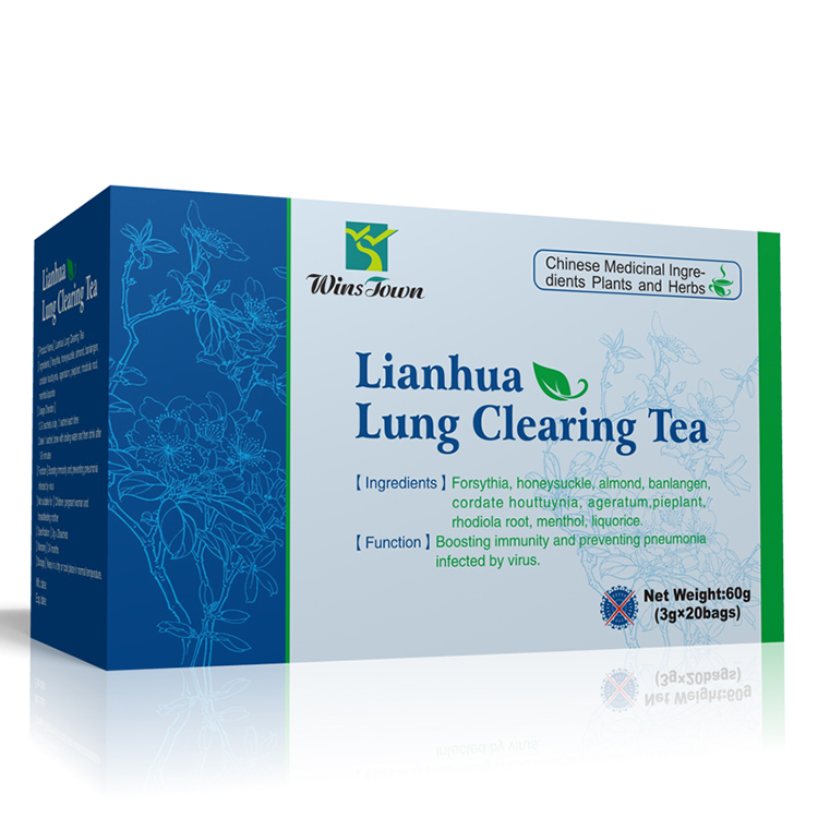 Травяной чай для детоксикации легких Lianhua