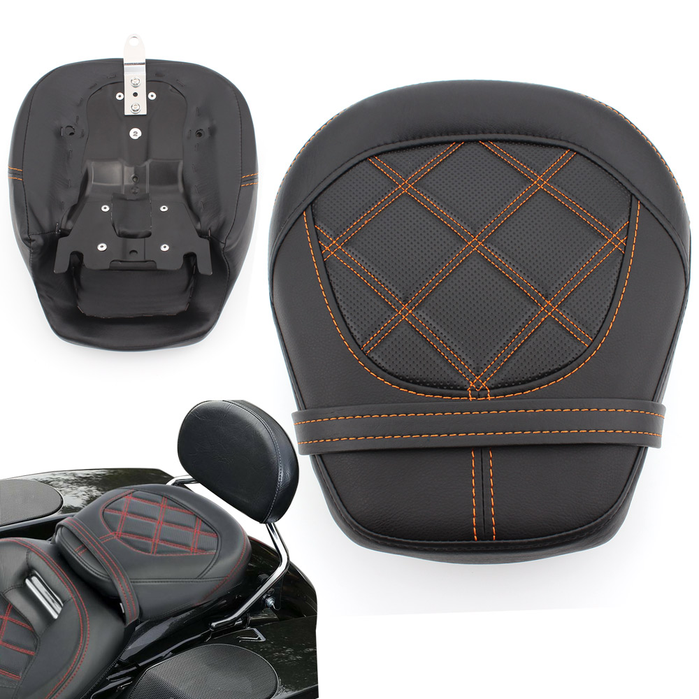 Мотоциклетное ПАССАЖИРСКОЕ СИДЕНЬЕ ДЛЯ Harley Touring Electra Glide Road King Road Glide CVO Street Glide 09-20 задняя подушка Pillion Pad