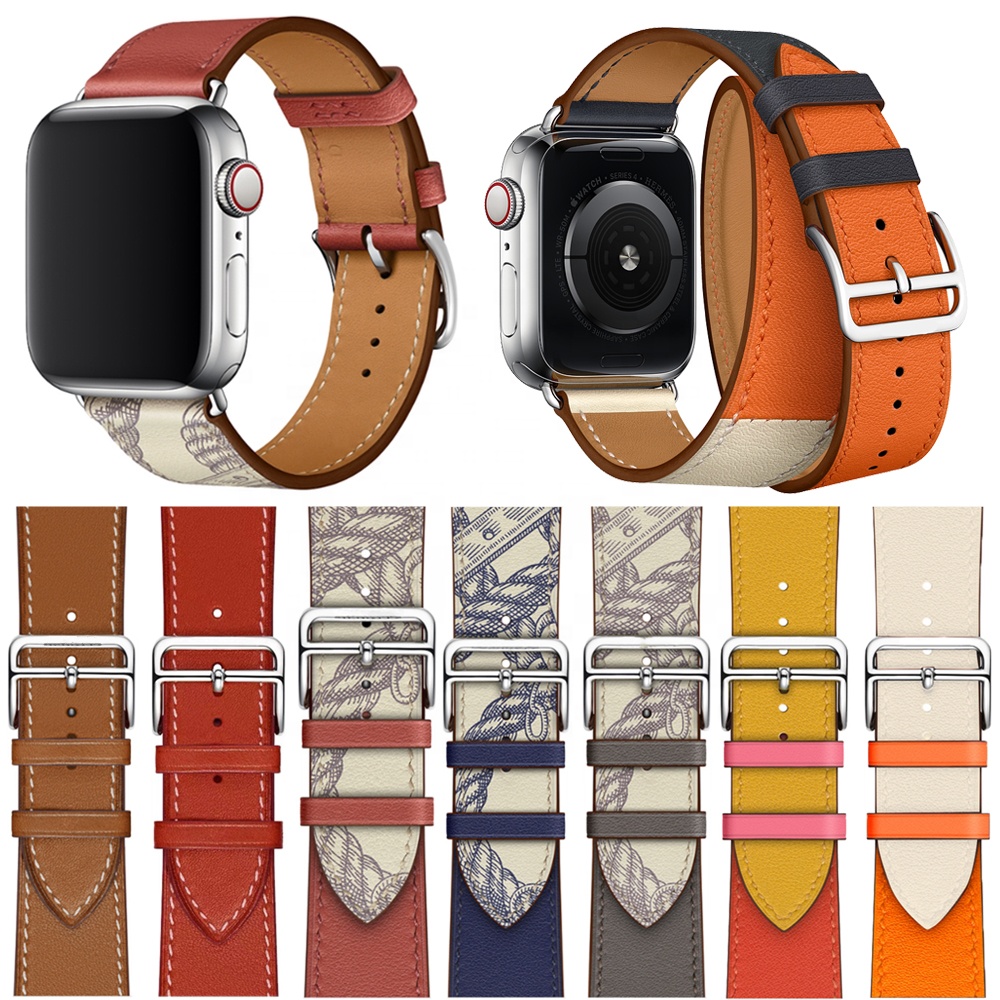 Ремешок из натуральной кожи для Apple Watch Band Single Tour, 42 мм 44 мм, серия 6/SE/5/4/3