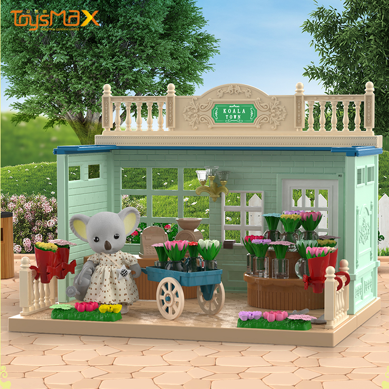 Новое поступление, цветочный магазин koala town DIY, милая Семейная Игрушка