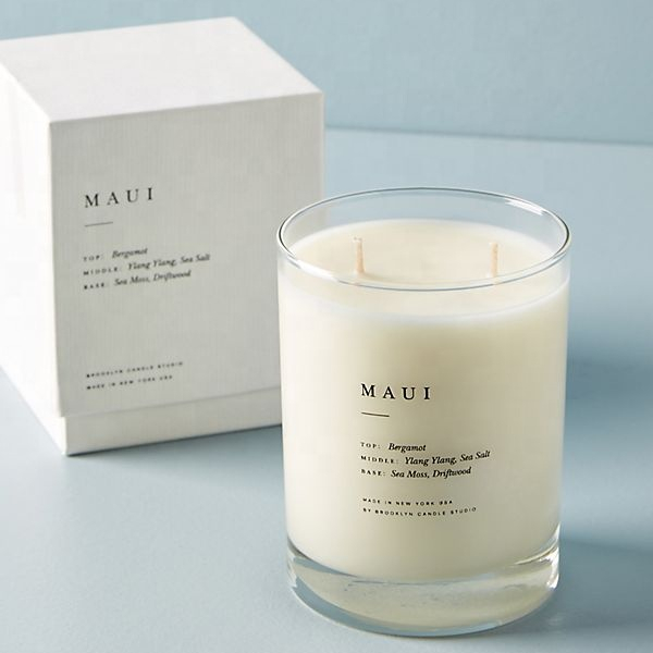 Best Selling Scented Luxury Wax Candles In Glass Jar Aromatic candles Customized Scented Candle aromatherapy Cotton wicks Bath