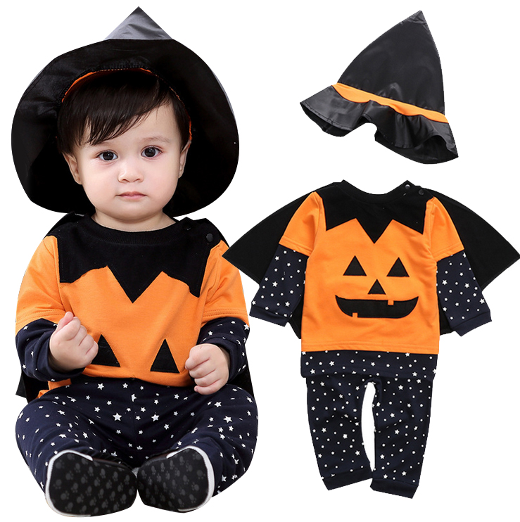 Halloween Costume Unisex Baby Girls Boys Cosplay Dress up Themes Party Clothes 1-5T Toddler