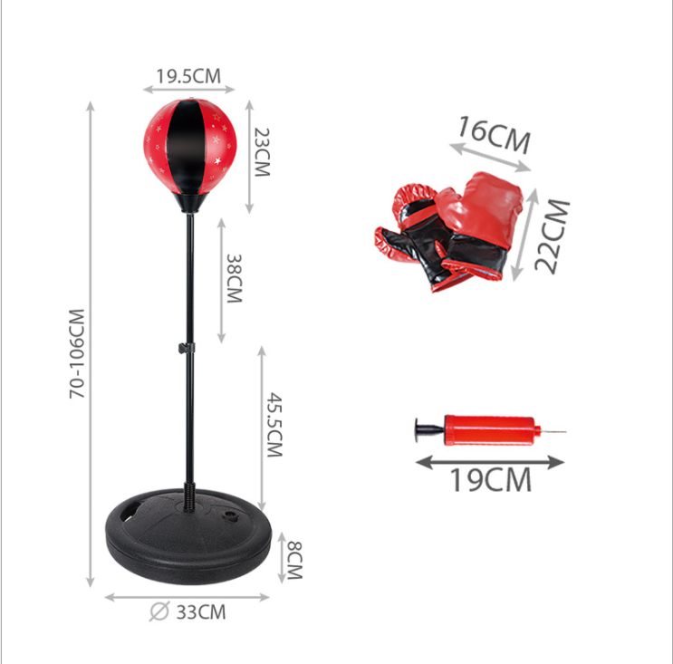 HKBX204 Indoor Training Children Sports Toys Speed Punching Boxing Ball Set