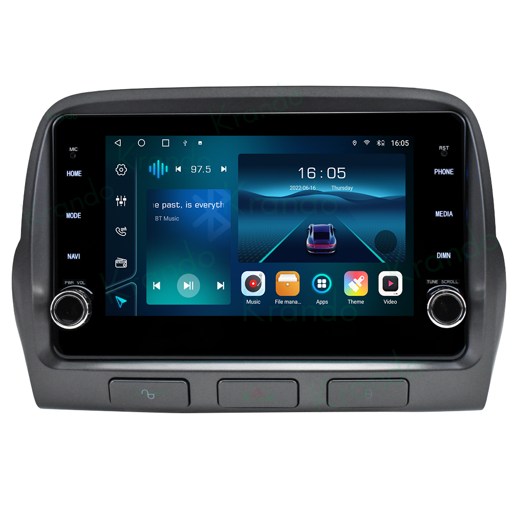 Krando, сенсорный экран, Android 12,0, 128 ГГц, автомобильная аудиосистема Для Chevrolet Camaro, GPS, автомобильная стереосистема, автомобильный DVD-плеер, радио для продажи