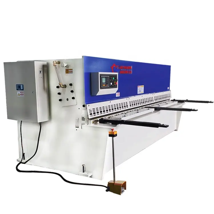 Huaxia good quality QC12K/Y series hydraulic swing beam NC sheet metal shearing machine cutting machine