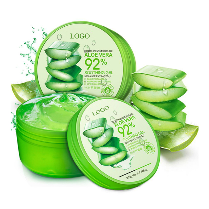 OEM/ODM Supply Factory Price Organic aloe gel 100% Pure Aloe Vera Gel 220g