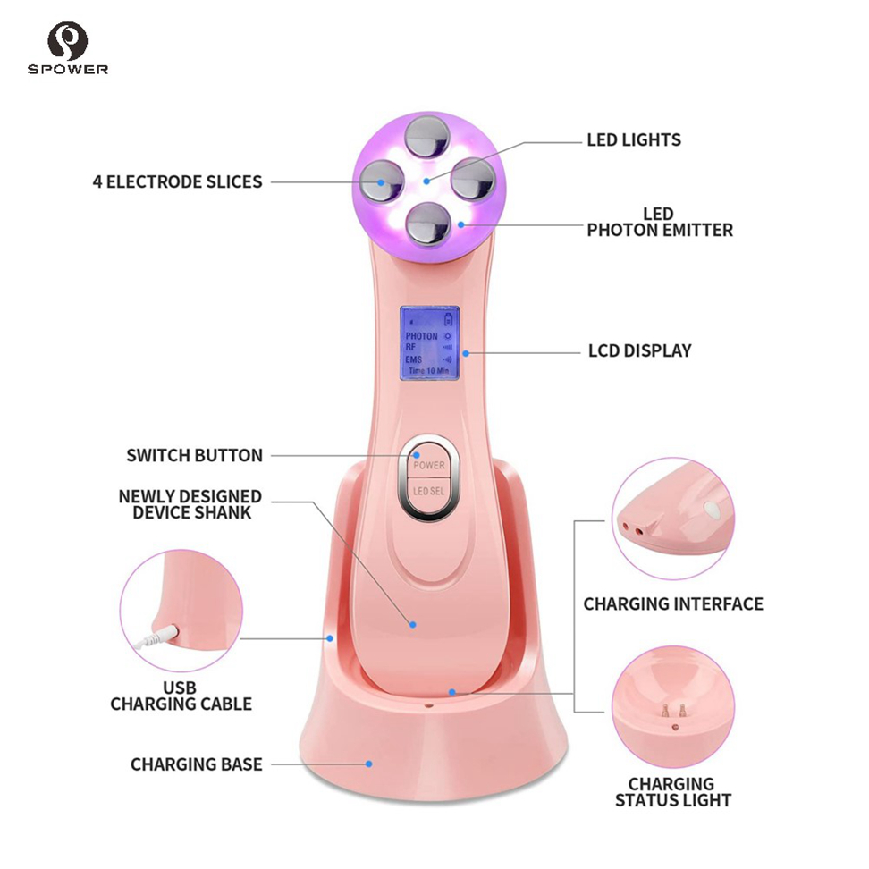 The Face Massage Mechin Lift Micro Cannula Beauty Black Instrument Lip Eye With Rf Cilicone Facial Eyebag Wrinkle Remover