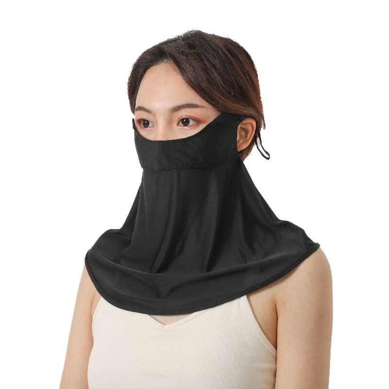 Summer woman mask anti uv sun Eye protection cooling face bike mask quick dry driving Riding cycling mask