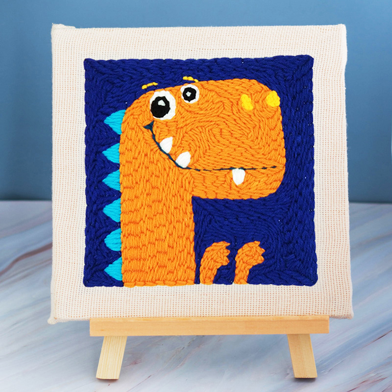 Drop Shipping New Craft Customized Cross Stitch Embroidery Home Decor Punch Needle Diy Kit